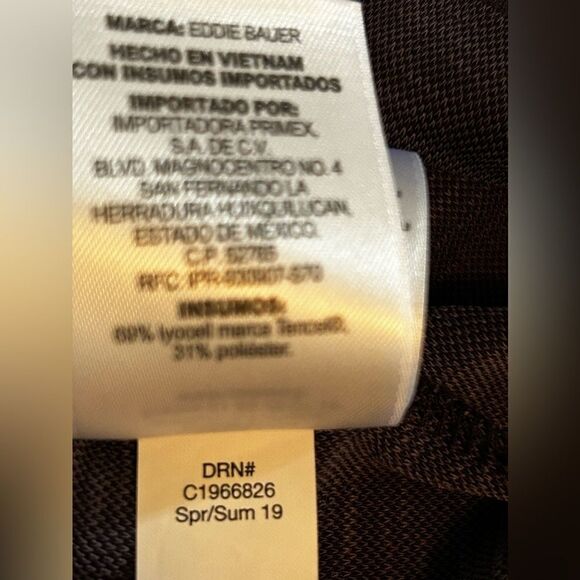 Eddie Bauer Mens Active Polo Shirt Purple Short Sleeve Button Up Stretch L Large - Picture 16 of 16